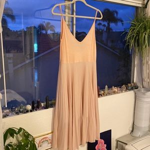 See You Monday Pleated MIDI Dress - Size M